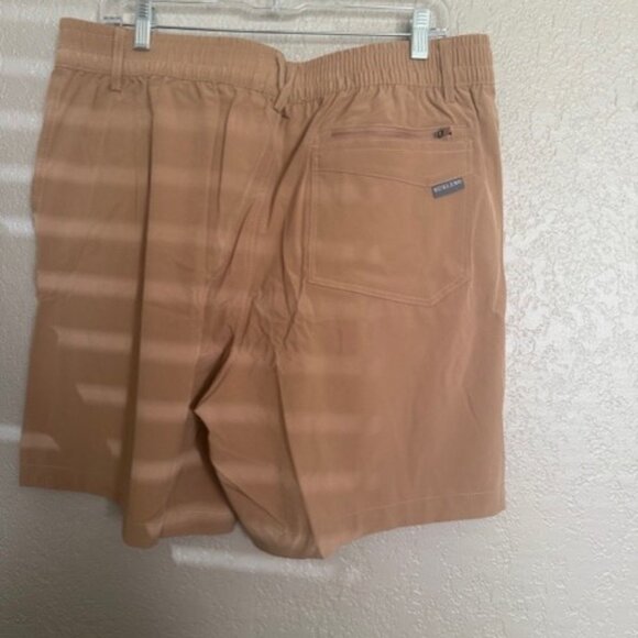 NWT Burlebo Casual Shorts XL Tan Khaki - Picture 5 of 8